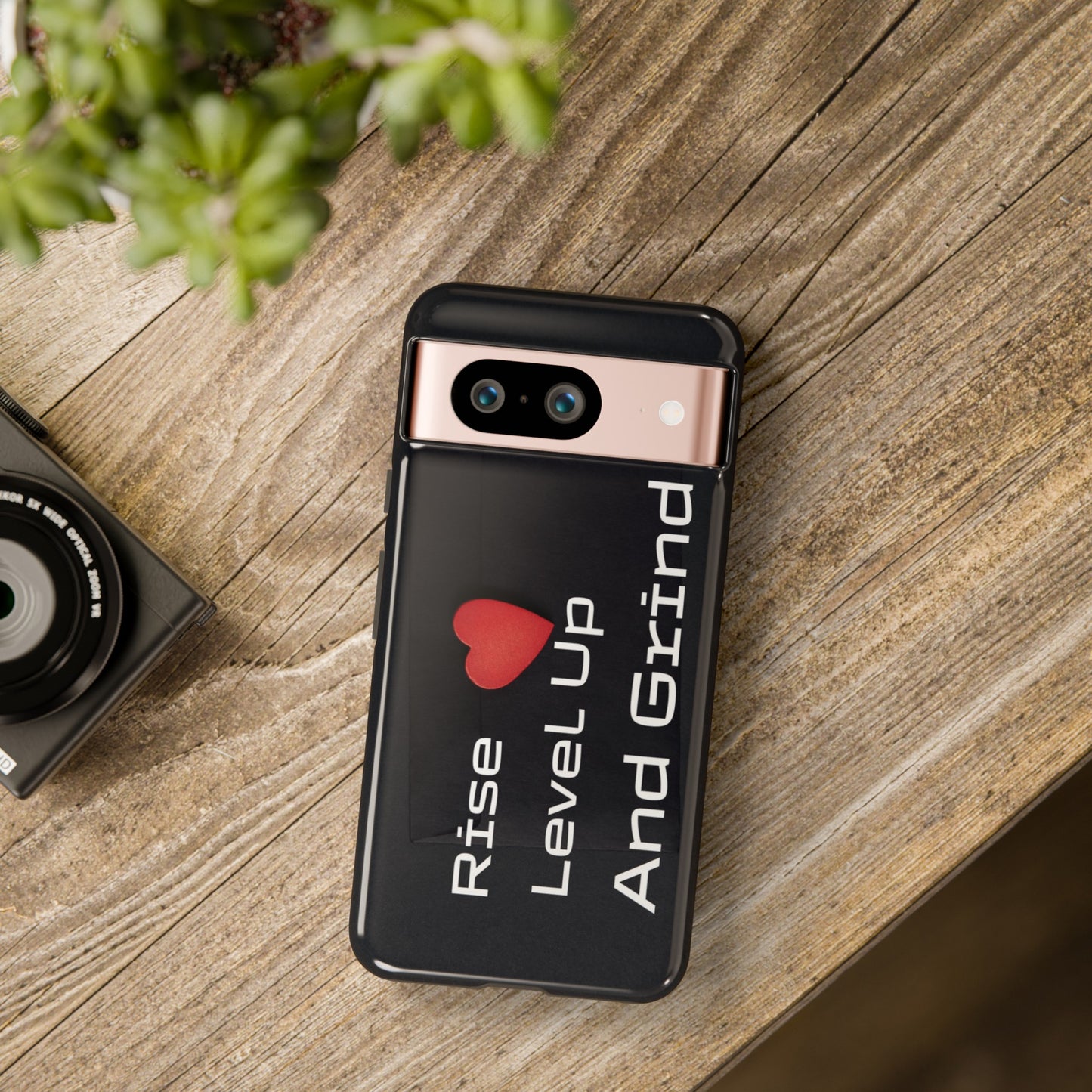 Rise, Level Up and Grind - Tough Case for iPhone, Samsung, and Google Pixel (Free Shipping)