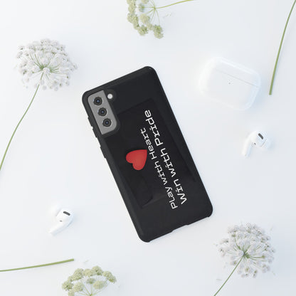 Play with Heart, Win with Pride - Tough Case for iPhone, Samsung, and Google Pixel (Free Shipping)