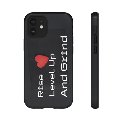 Rise, Level Up and Grind - Tough Case for iPhone, Samsung, and Google Pixel (Free Shipping)