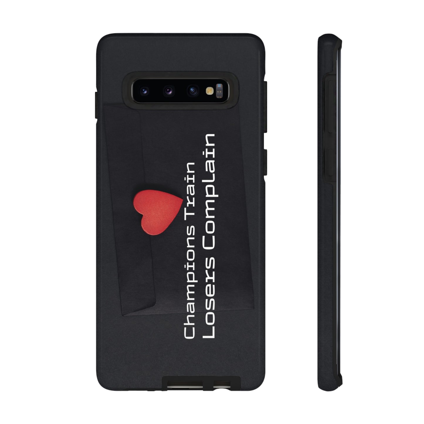 Champions Train, Losers Complain - Tough Case for iPhone, Samsung, and Google Pixel (Free Shipping)