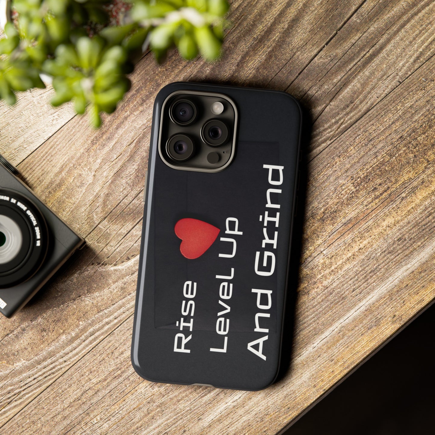 Rise, Level Up and Grind - Tough Case for iPhone, Samsung, and Google Pixel (Free Shipping)