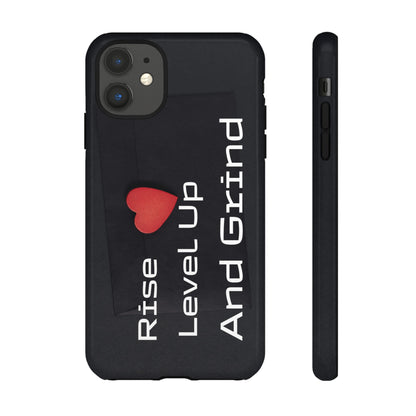 Rise, Level Up and Grind - Tough Case for iPhone, Samsung, and Google Pixel (Free Shipping)