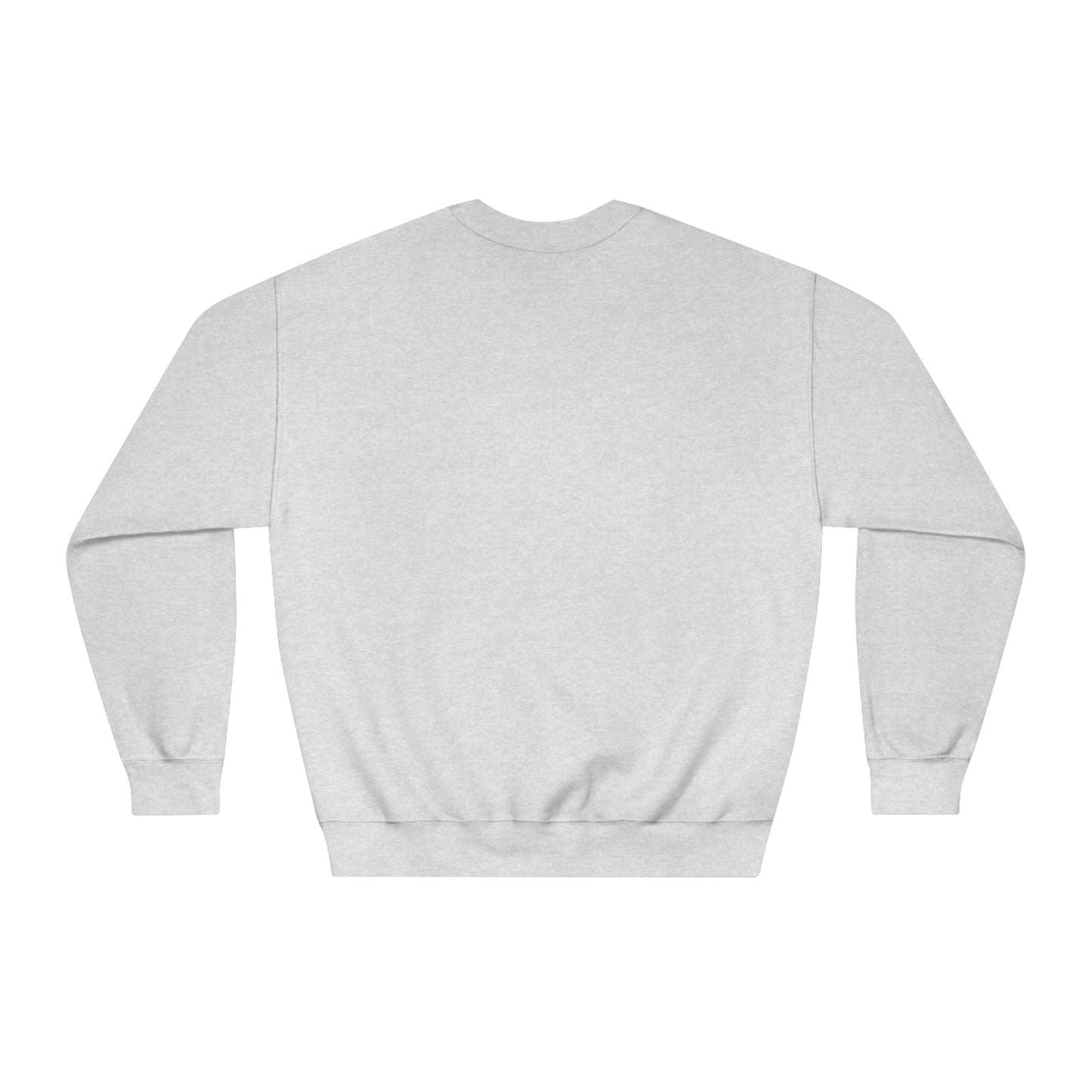 Different Sizes And Typography Design Based On The Quote Related To Family Bonding View of Product Embrace the Bond - Unisex DryBlend® Crewneck Sweatshirt In White Color