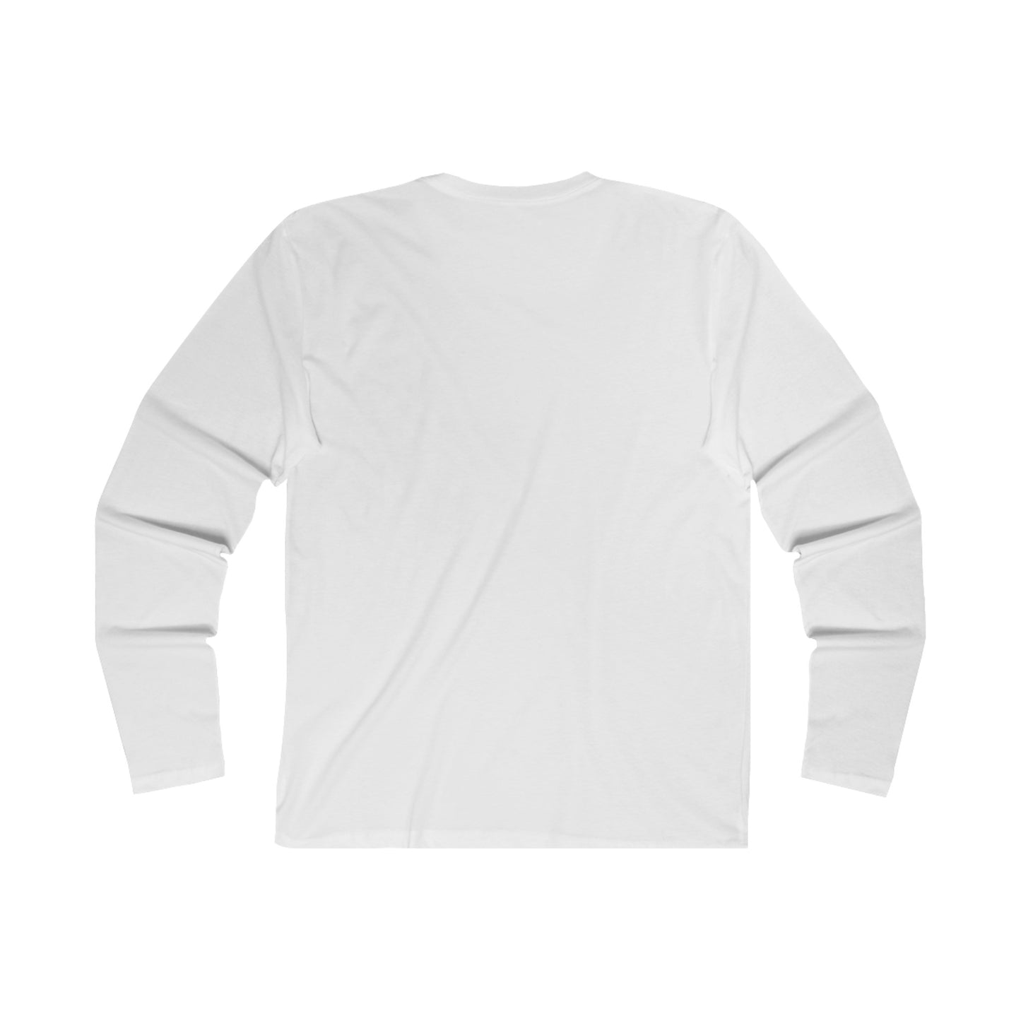 Back View Of Embrace Family Love with our Men's Long Sleeve Crew Tee