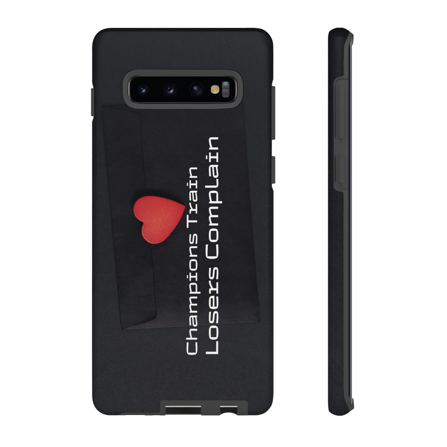 Champions Train, Losers Complain - Tough Case for iPhone, Samsung, and Google Pixel (Free Shipping)