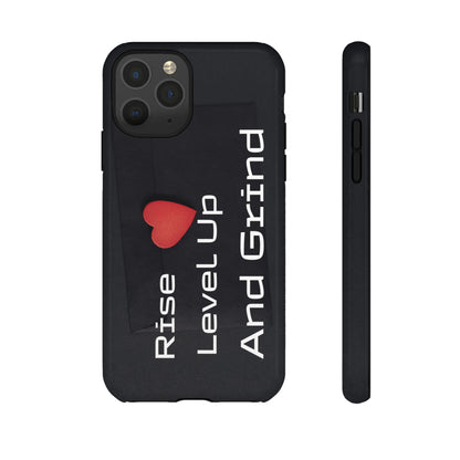 Rise, Level Up and Grind - Tough Case for iPhone, Samsung, and Google Pixel (Free Shipping)