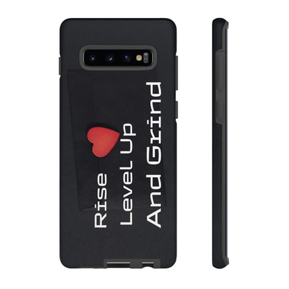 Rise, Level Up and Grind - Tough Case for iPhone, Samsung, and Google Pixel (Free Shipping)