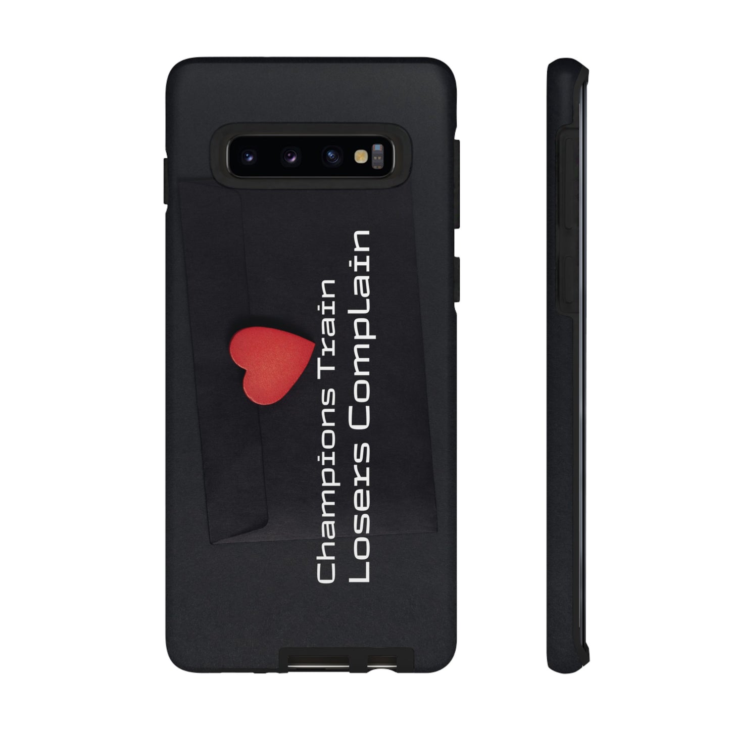 Champions Train, Losers Complain - Tough Case for iPhone, Samsung, and Google Pixel (Free Shipping)