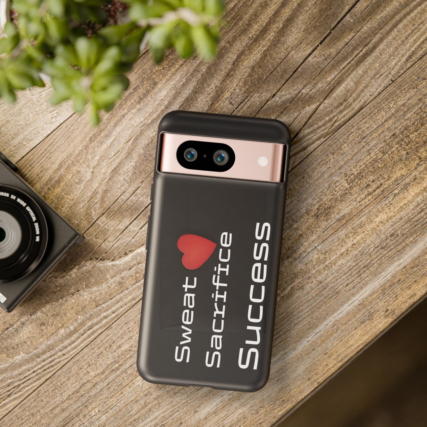 Sweat, Sacrifice, Success - Tough Case for iPhone, Samsung, and Google Pixel (Free Shipping)