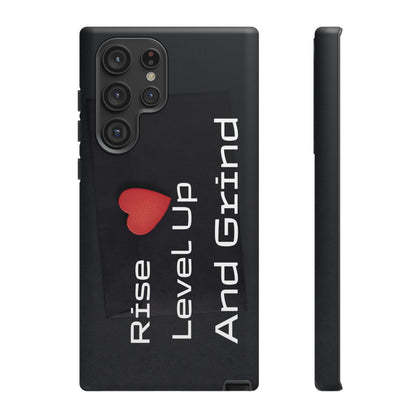 Rise, Level Up and Grind - Tough Case for iPhone, Samsung, and Google Pixel (Free Shipping)