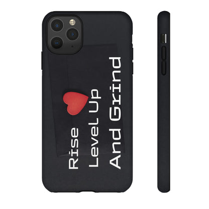 Rise, Level Up and Grind - Tough Case for iPhone, Samsung, and Google Pixel (Free Shipping)