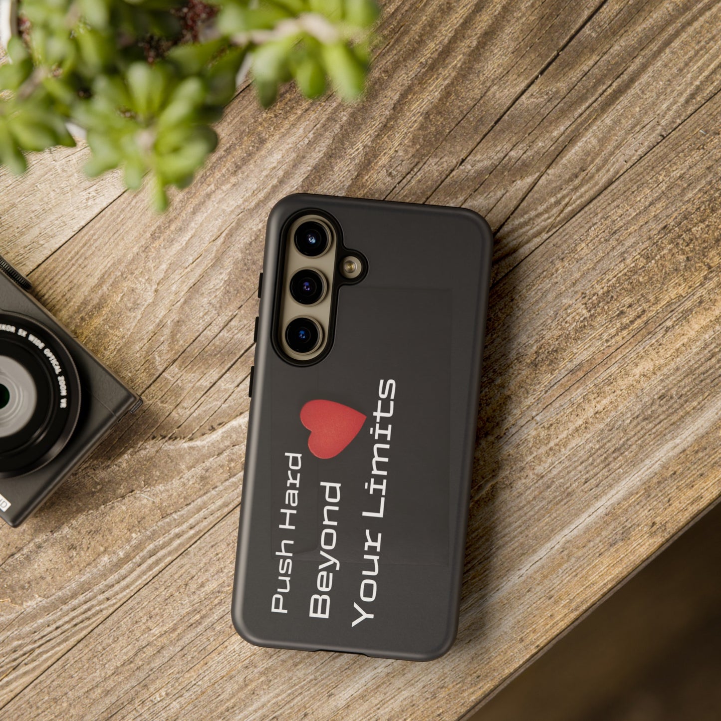 Push Hard Beyond Your Limits - Tough Case for iPhone, Samsung, and Google Pixel (Free Shipping)