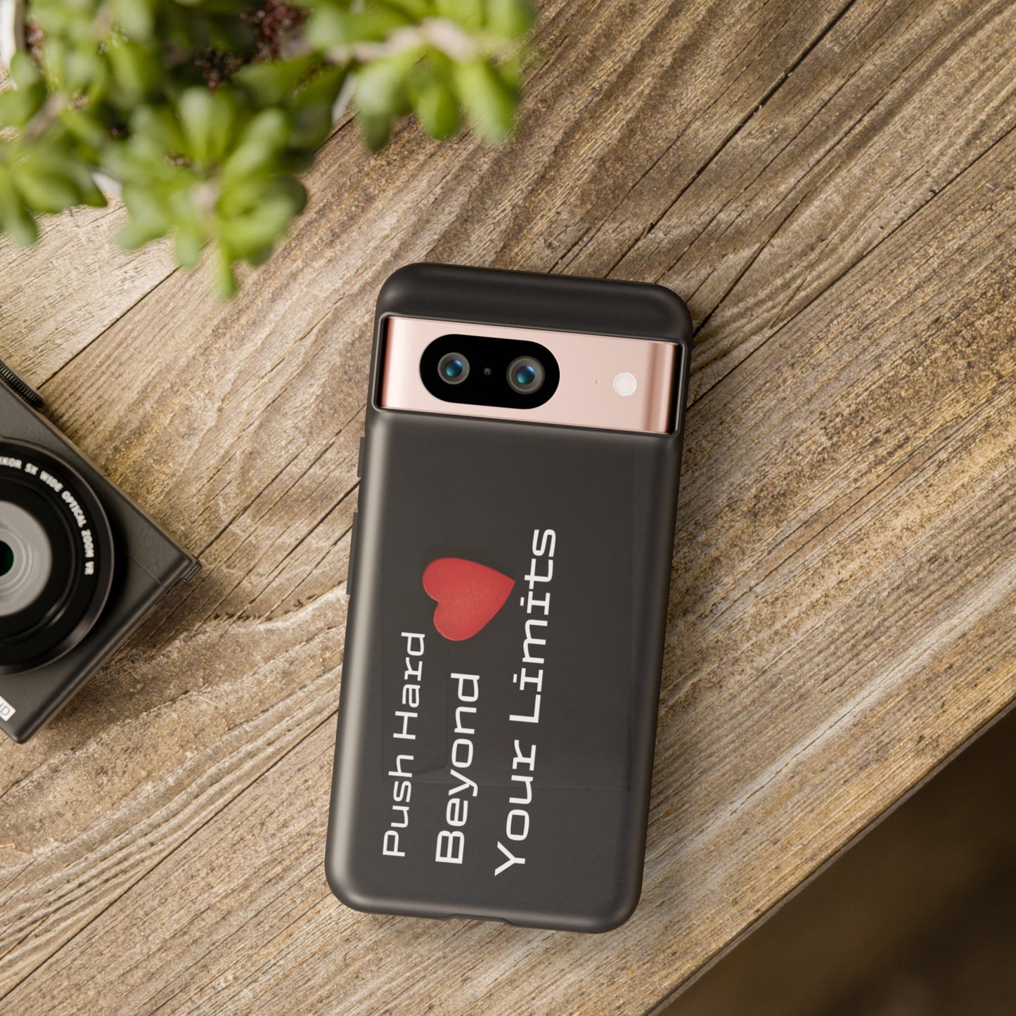 Push Hard Beyond Your Limits - Tough Case for iPhone, Samsung, and Google Pixel (Free Shipping)