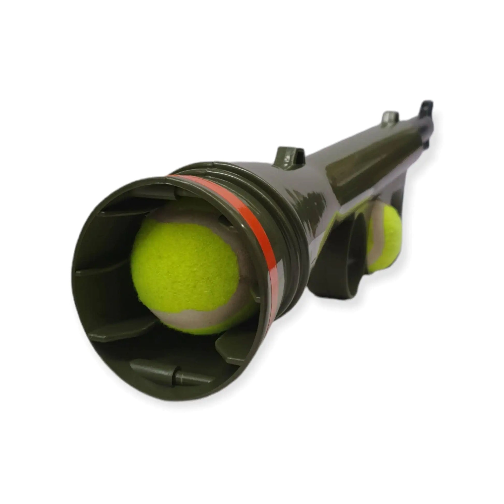 Ultimate Dog Tennis Ball Launcher Gun for Active Play, Elevate your dog's playtime with our dog tennis ball launcher gun. Perfect for outdoor fun, it promotes exercise and mental stimulation. Durable and easy to use