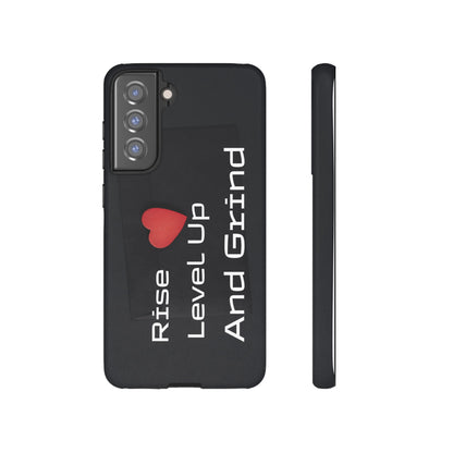 Rise, Level Up and Grind - Tough Case for iPhone, Samsung, and Google Pixel (Free Shipping)