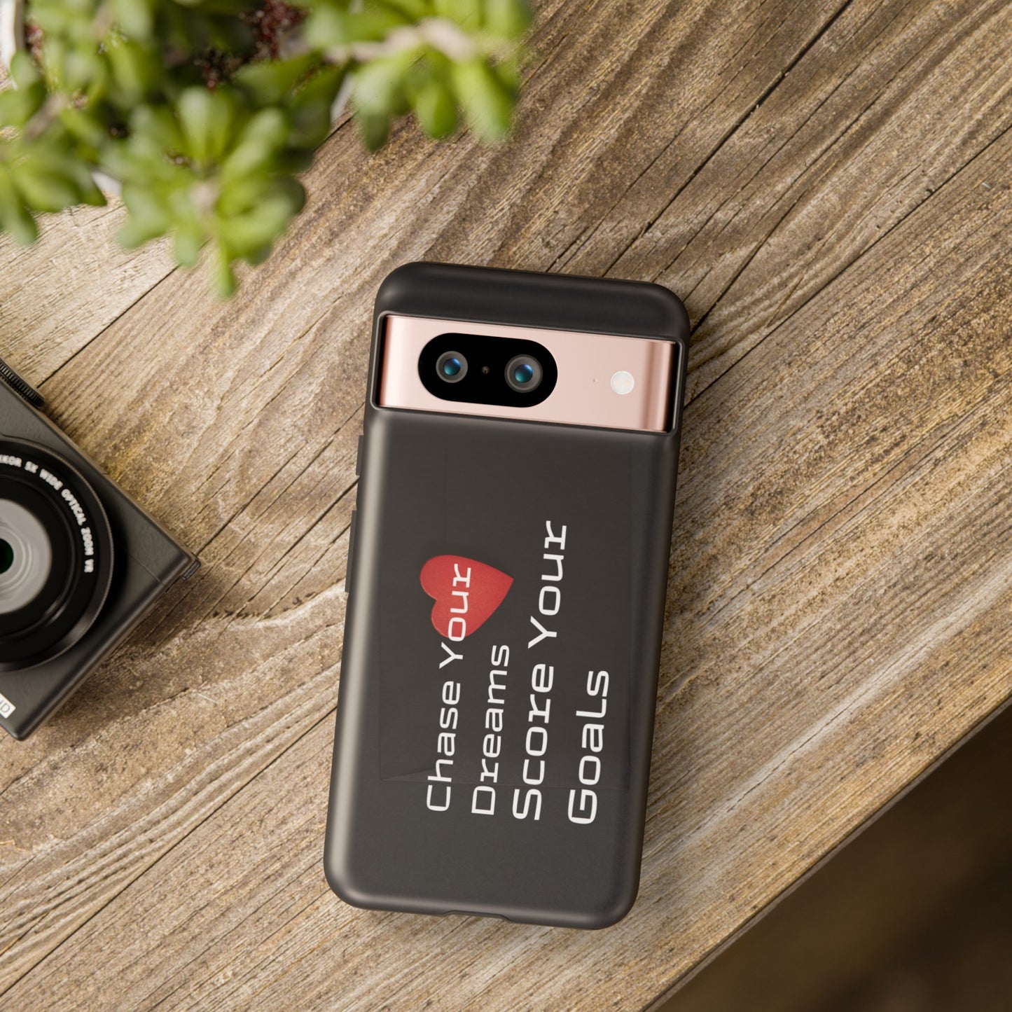 Chase Your Dreams, Score Your Goals - Tough Case for iPhone, Samsung, and Google Pixel (Free Shipping)