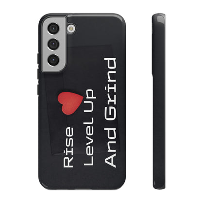 Rise, Level Up and Grind - Tough Case for iPhone, Samsung, and Google Pixel (Free Shipping)