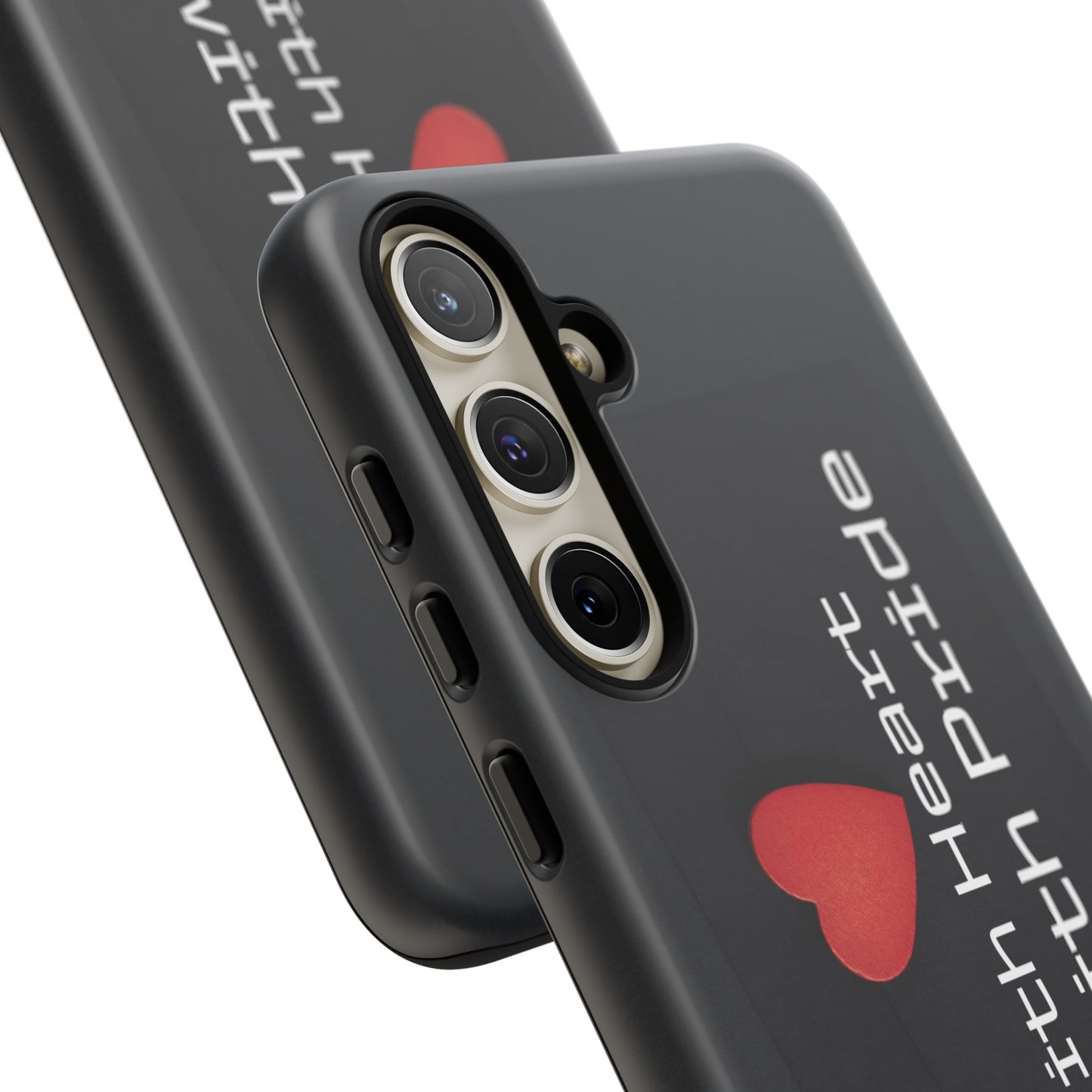 Play with Heart, Win with Pride - Tough Case for iPhone, Samsung, and Google Pixel (Free Shipping)