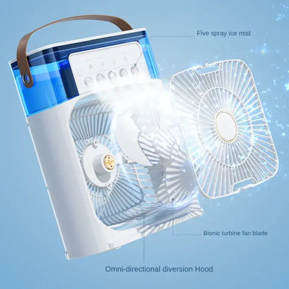 Stay Cool and Comfortable Anywhere with the Portable Humidifier Fan Air Conditioner (Free Shipping)