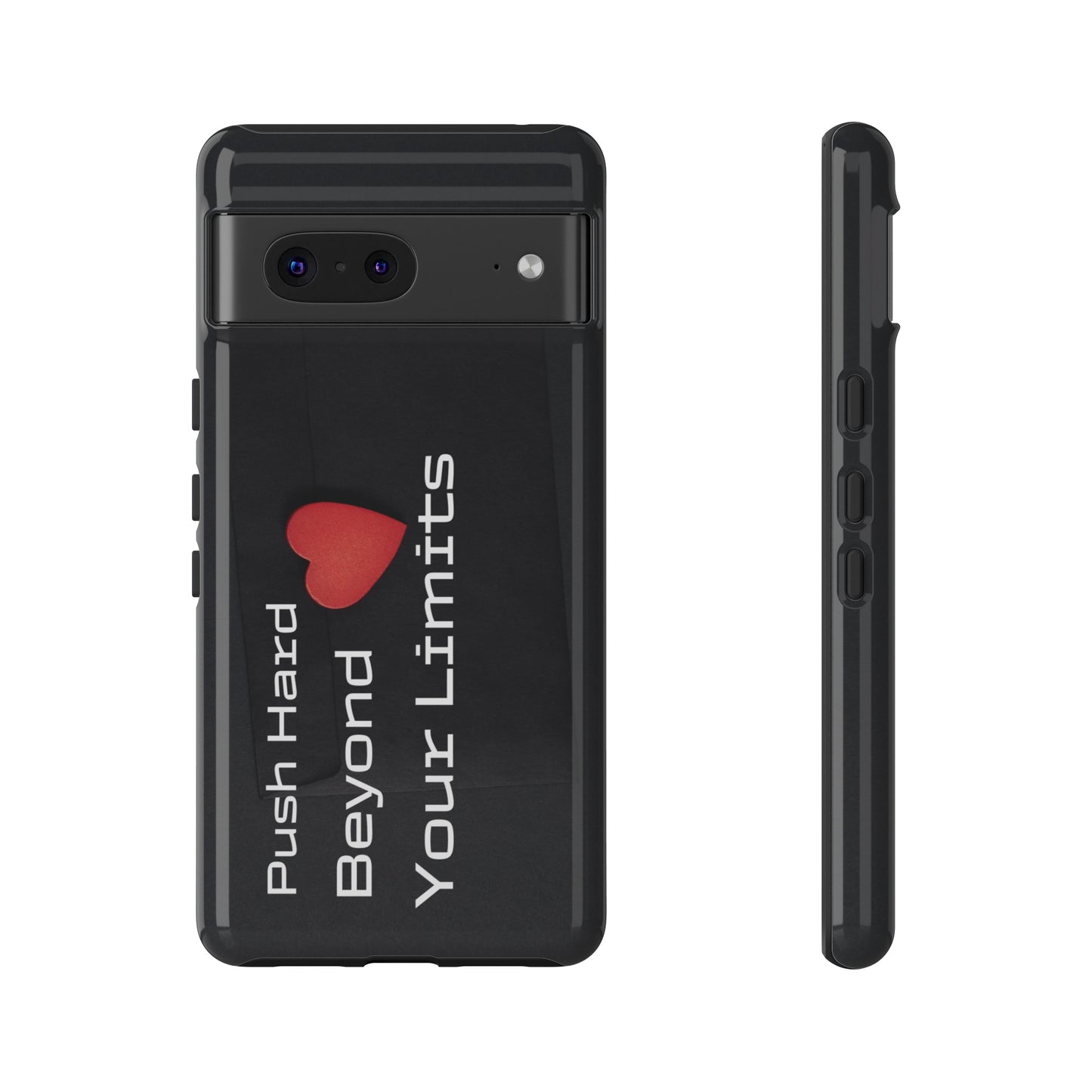 Push Hard Beyond Your Limits - Tough Case for iPhone, Samsung, and Google Pixel (Free Shipping)