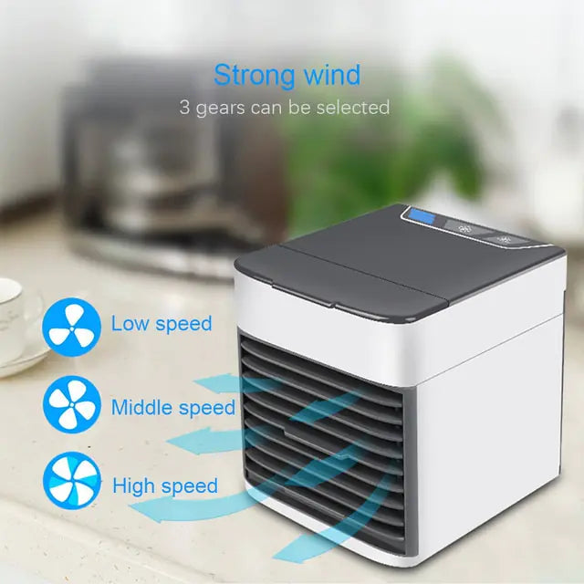 USB Mini Air Cooler - 7-Color Personal Fan (Free Shipping)