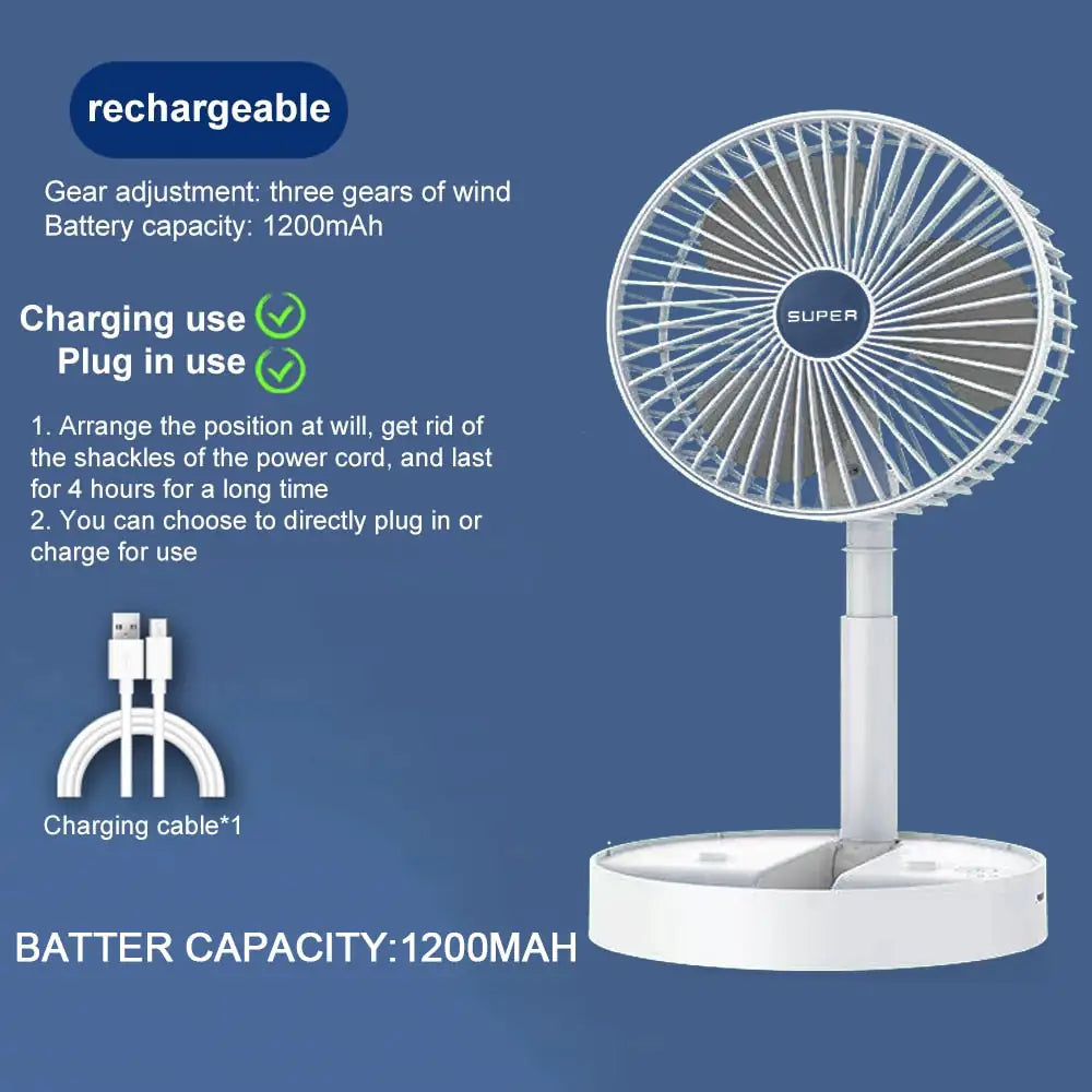 Stay Cool Anywhere with Our Portable Mini Fan (Free Shipping)