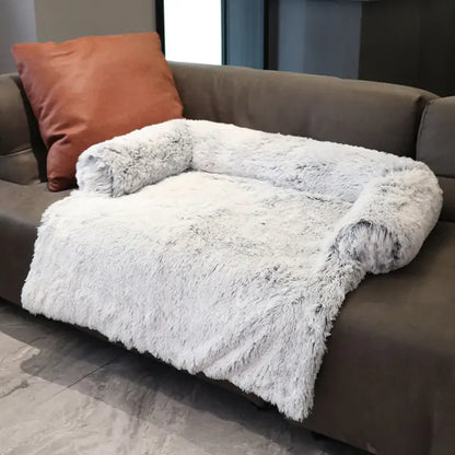 Washable Pet Sofa - Removable Plush Cover, Cozy Retreat for Dogs and Cats, Easy to clean, durable, and cozy, perfect for dogs and cats of all sizes