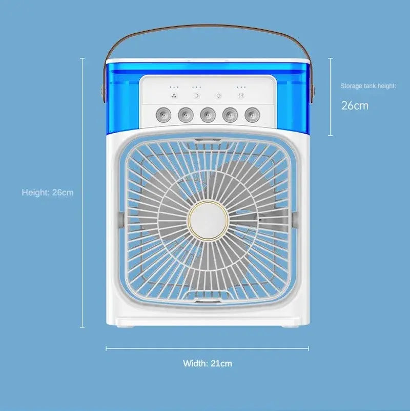 Stay Cool and Comfortable Anywhere with the Portable Humidifier Fan Air Conditioner (Free Shipping)