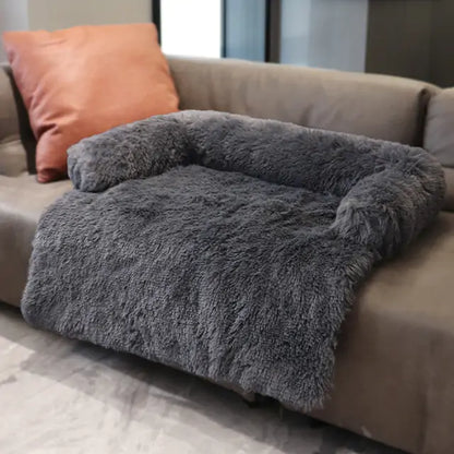 Washable Pet Sofa - Removable Plush Cover, Cozy Retreat for Dogs and Cats, Easy to clean, durable, and cozy, perfect for dogs and cats of all sizes