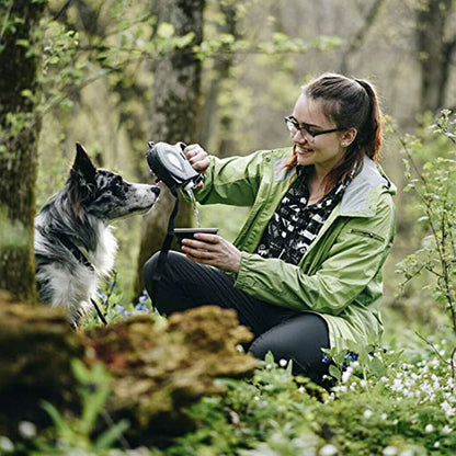 Retractable Dog Leash with Built-In Water Dispenser, Discover our Retractable Dog Leash featuring a built-in water dispenser, waste bag holder, and durable nylon construction for convenient, hassle-free walks.