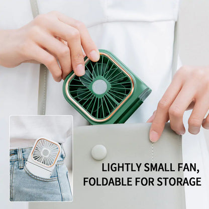 Stay Cool on the Go with Our Foldable Cooling Fan (Free Shipping)