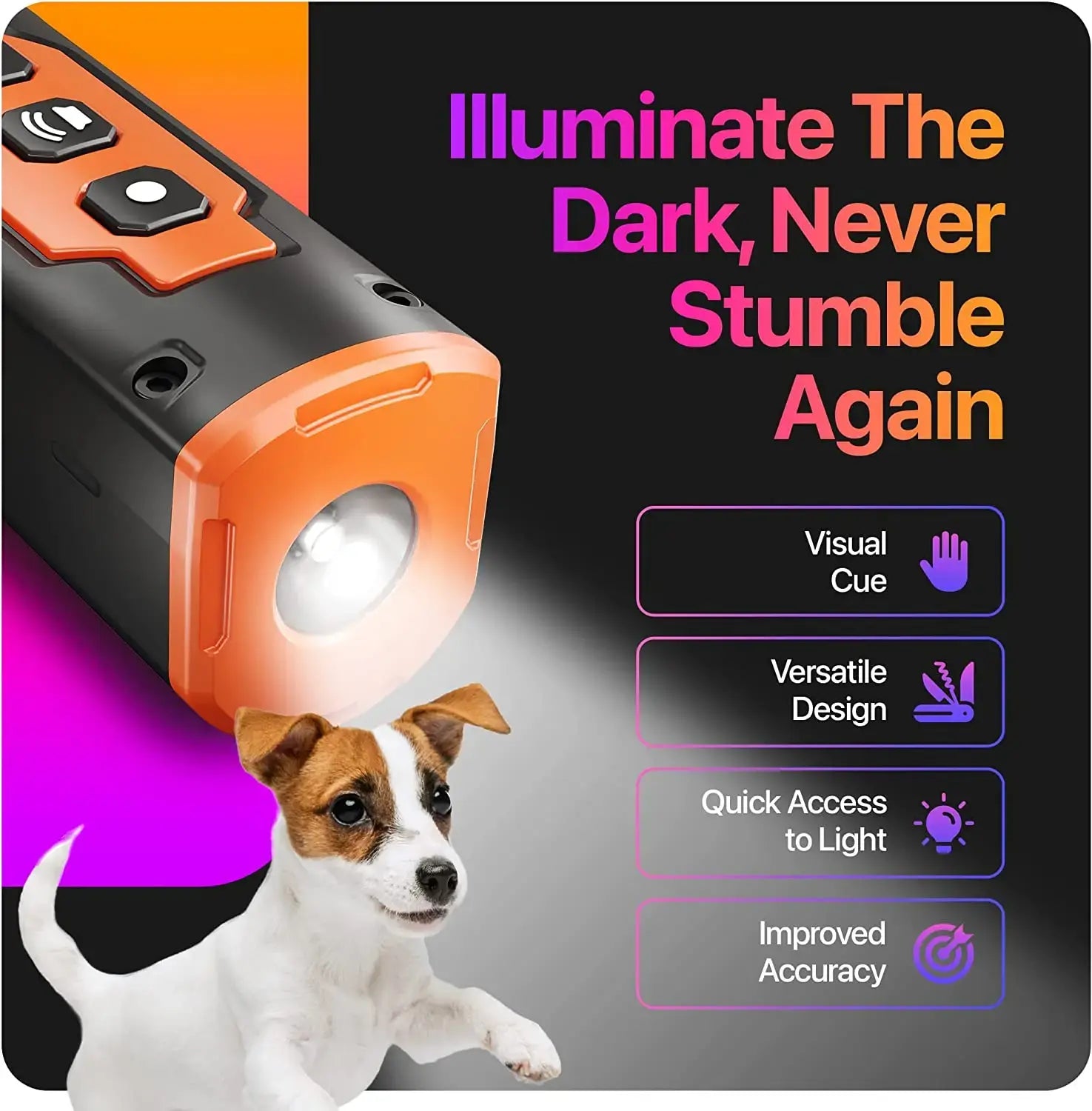 Ultrasonic Pet Training and Deterrent, Train your pet effortlessly with our Ultrasonic Training & Deterrent Device. Safe, humane, and portable, it's the perfect tool for effective pet training.