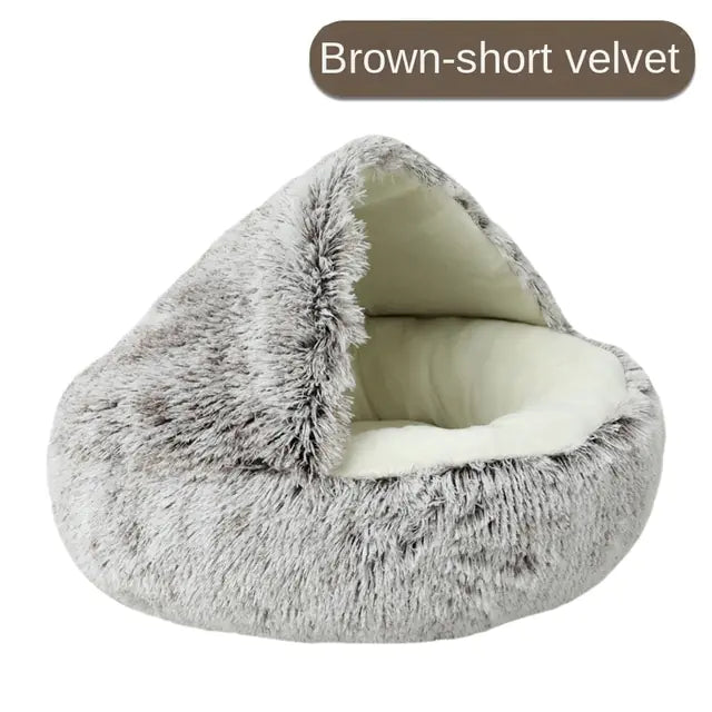 Plush Self-Warming Pet Bed - Ultimate Comfort for Pets, Indulge your pet with our Plush Self-Warming Pet Bed. Features 100% poly fill, self-warming insulation, stylish design, and machine washability.