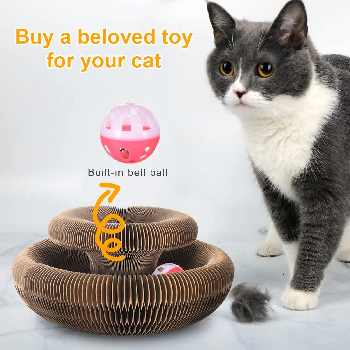 Magic Organ Cats Scratcher Toy - Endless Fun for Your Cat, Transform your cat's playtime with the Magic Organ Cats Scratcher Toy. Endless shapes, premium materials, and multiple benefits. Shop now for endless feline fun