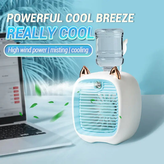 Portable Air Conditioner USB Mini Air Cooler Fan (Free Shipping)