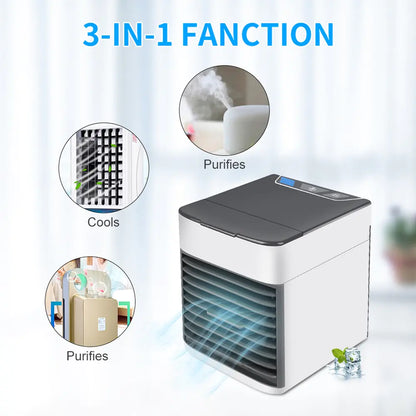 USB Mini Air Cooler - 7-Color Personal Fan (Free Shipping)