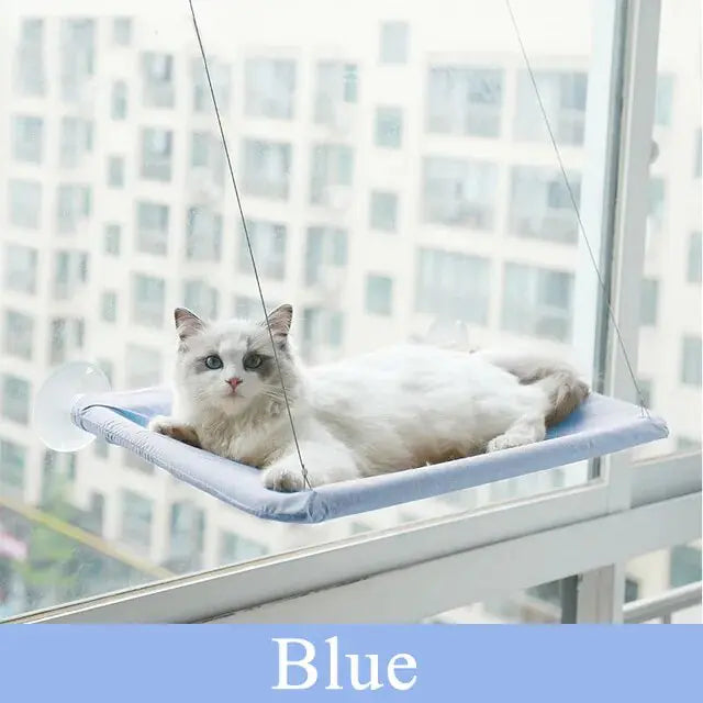 Sunbeam Cat's Haven Feline Window Perch, Treat your cat to premium comfort with our Sunbeam Cat's Haven Window Perch. Elevate their viewpoint, create a tranquil retreat, and provide luxurious lounging.